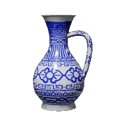 Blue Patterned Ceramic