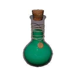 Blue Round Water Bottle