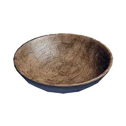 Bright Wooden Plate