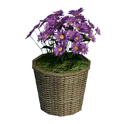 Daisy Flower Basket