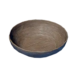 Dark Wooden Plate