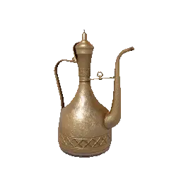Decorative Brass Water Bottle