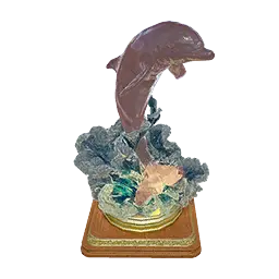 Dolphin Glass Art
