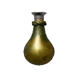 Glazed Clay Water Bottle