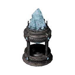 Icy White Processed Crystal