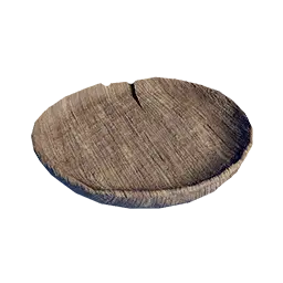 Large Wooden Plate