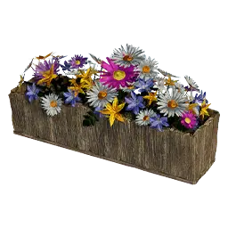 Light Brown Gerbera Flower Pot