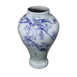 Ornate Tree Pattern Vase