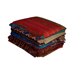 Pile of Clothing Materials