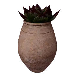 Purple Cactus Pot