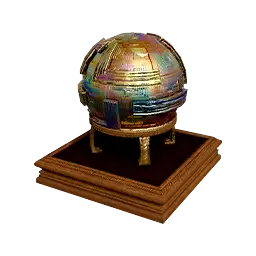 Round Bismuth Ornament