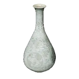 Slim Celadon Bottle