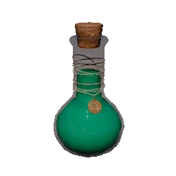 Blue Round Water Bottle