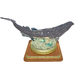 Humpback Whale Glass Art