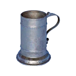 Decorative Silver Mug