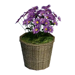 Daisy Flower Basket