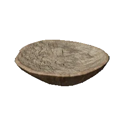 Concave Wooden Plate