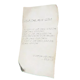 Anonymous Letter