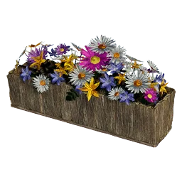 Light Brown Gerbera Flower Pot
