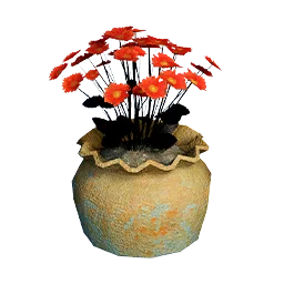 Flower-Shaped Marigold Pot