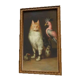 Study - The Cat and the Bird