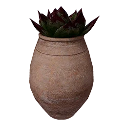 Purple Cactus Pot