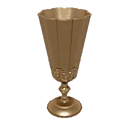 Decorative Brass Goblet