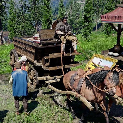 Explosive Barrel Wagon