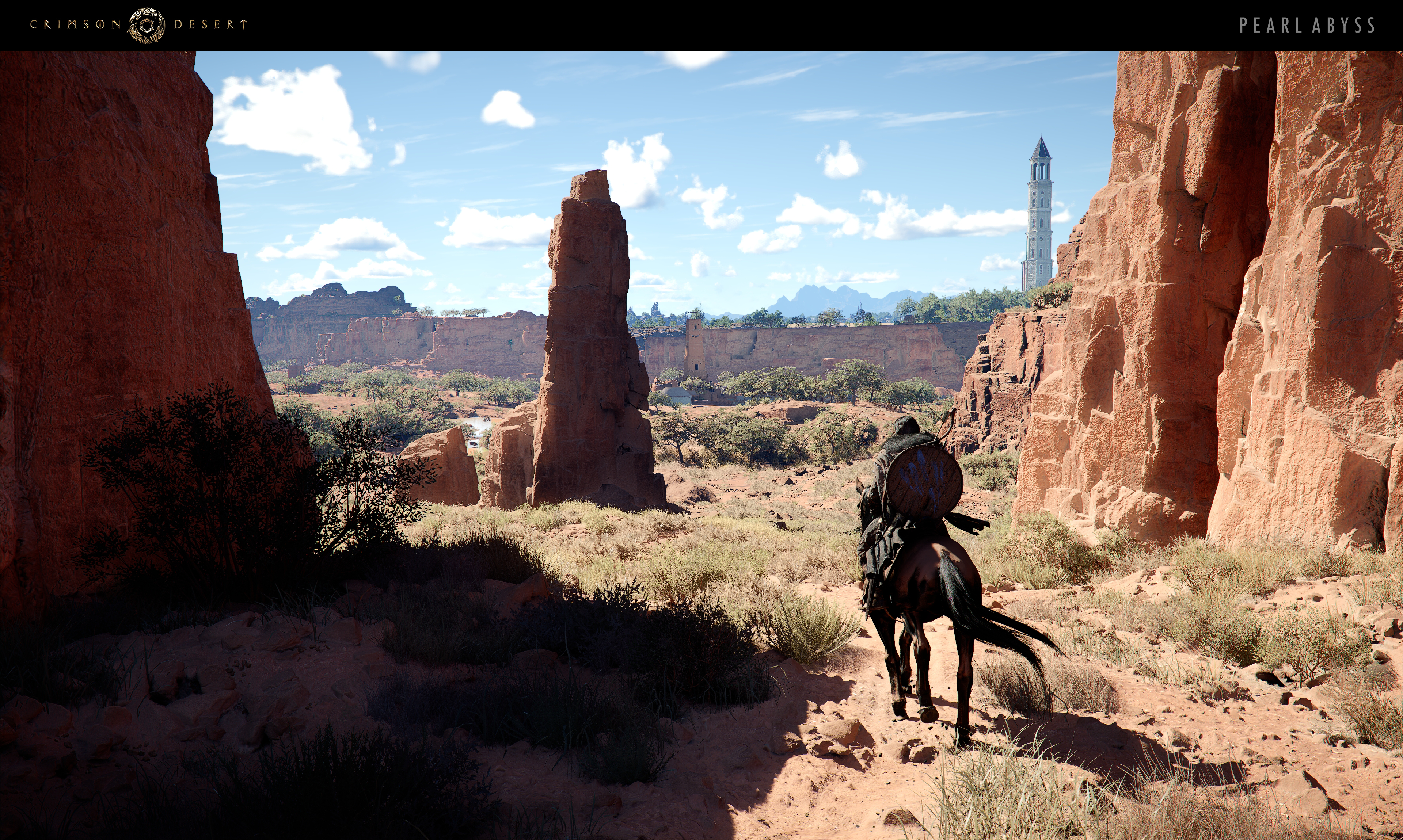Crimson Desert official screenshot - sunset vista