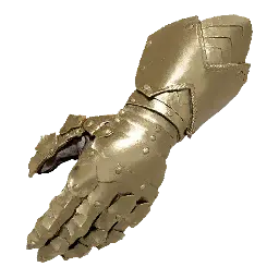 Brass Warden's Plate Gloves
