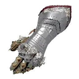 Frozen Heart Plate Gloves