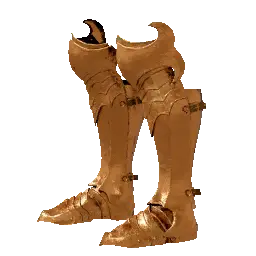 Golden Greed Plate Boots