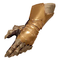 Golden Greed Plate Gloves