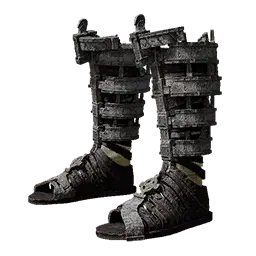 Lightning Bolt Plate Boots