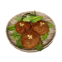 Filling Grilled Meat Patties