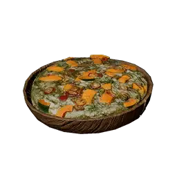 Satisfying Vegetable Rice Cake