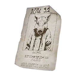 Bounty Notice - Wolfe