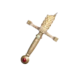 Ruby-Set Golden Dagger