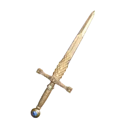 Sapphire-Set Golden Dagger