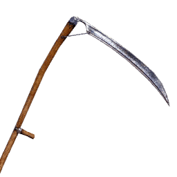 Large Farming Scythe tool icon from Crimson Desert