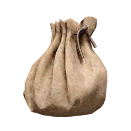 Bulging Silver Pouch