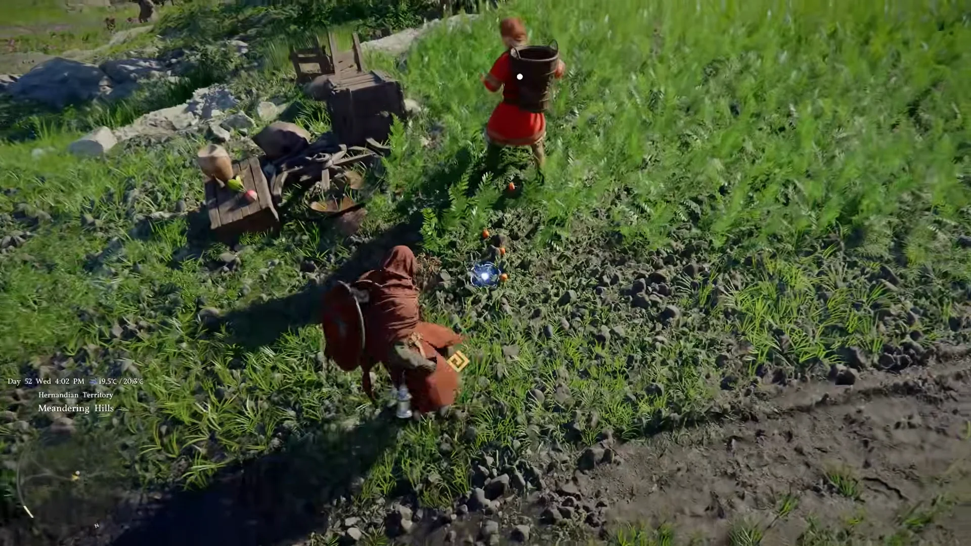 Speaking with residents who need help in Pywel's towns