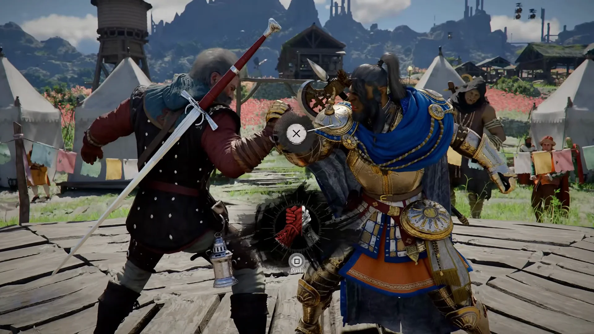 Adjusting hairstyles and tattoos