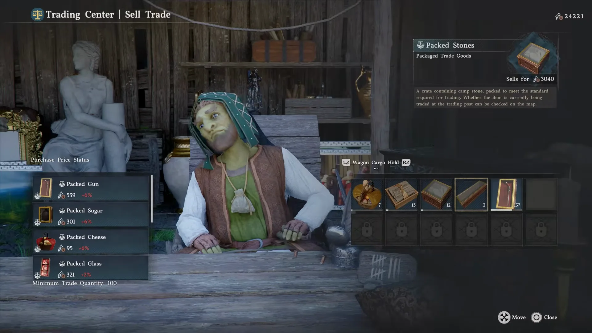 Preparing meals at the Greymane camp